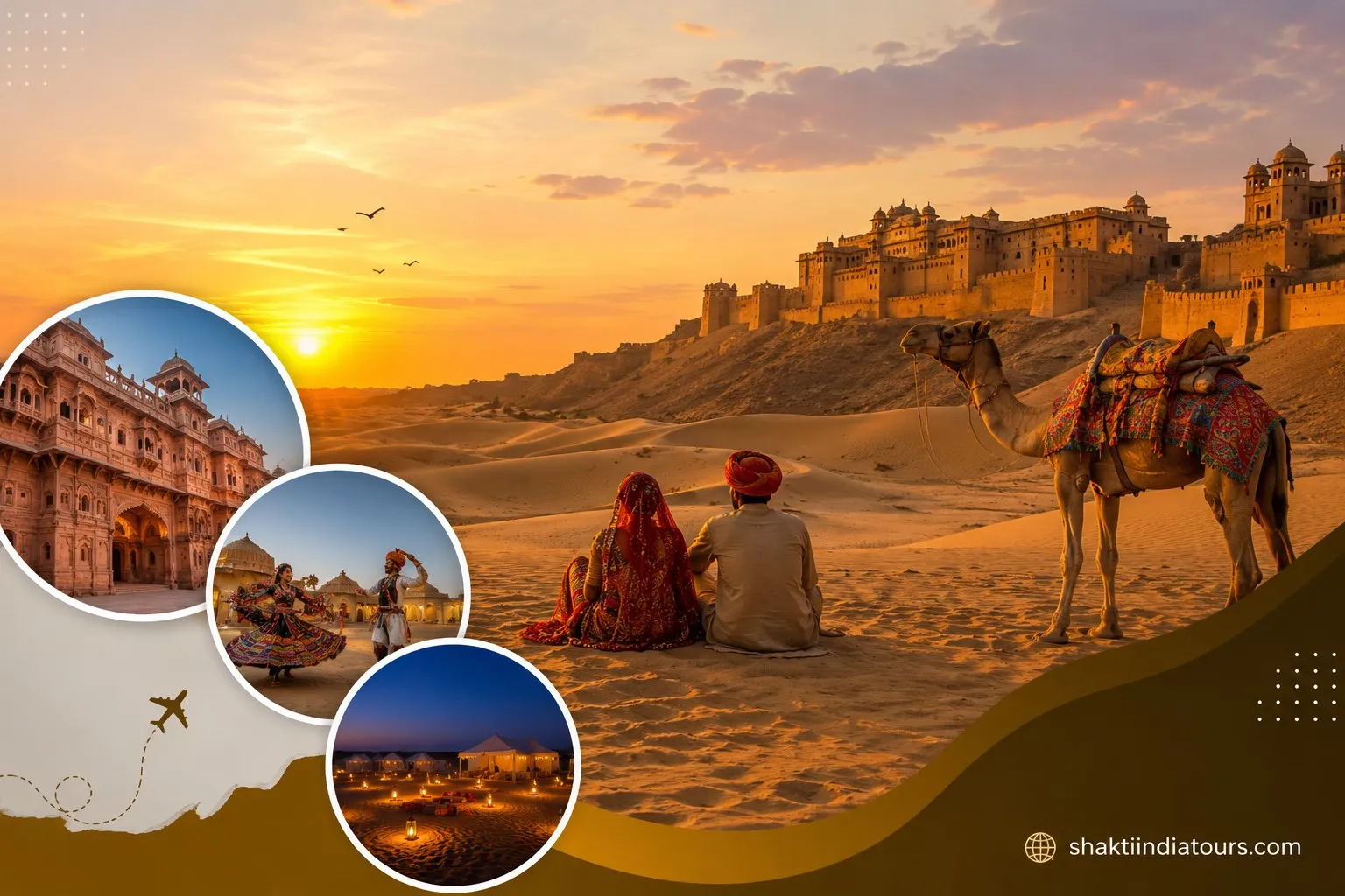Rajasthan Desert Tour Packages: Discovering the Timeless Beauty of India's Golden Wilderness
