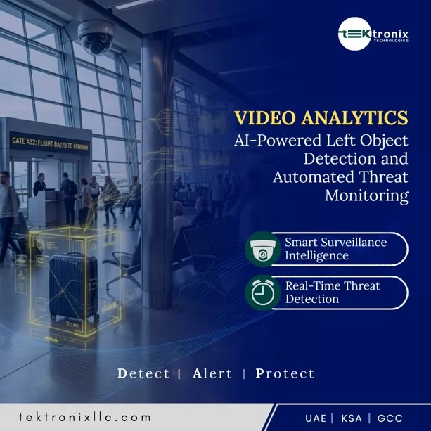 Video Analytics Left Object Detection for Airports in Saudi Arabia & GCC