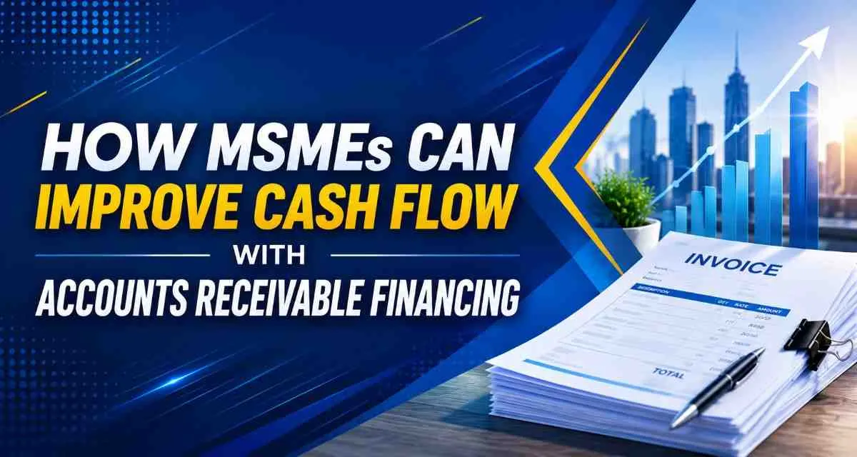 How MSMEs Can Improve Cash Flow with Accounts Receivable Financing