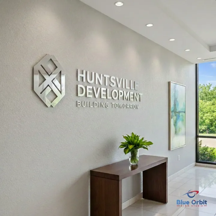 Why Reception Signs Matter for Business Success in Huntsville