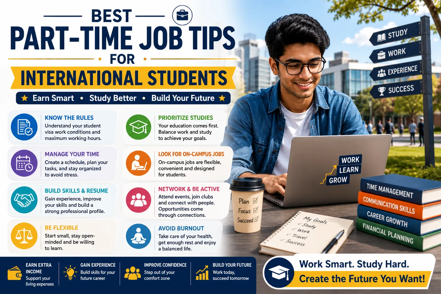 Best Part-Time Job Tips for International Students