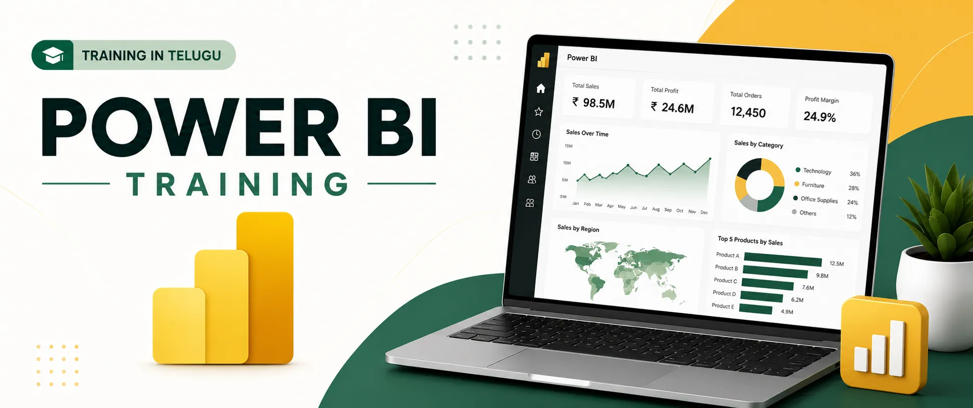 Power BI Course in Telugu for Career Change into Analytics