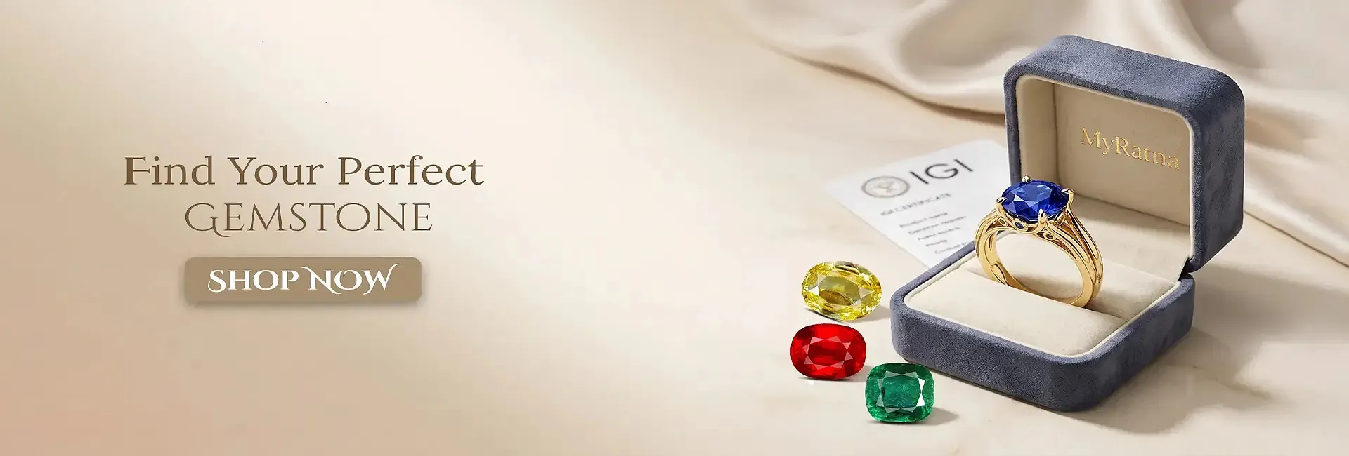 Gemstone Rings by MyRatna: A Trusted Choice for Natural and Authentic Gemstone Jewelry