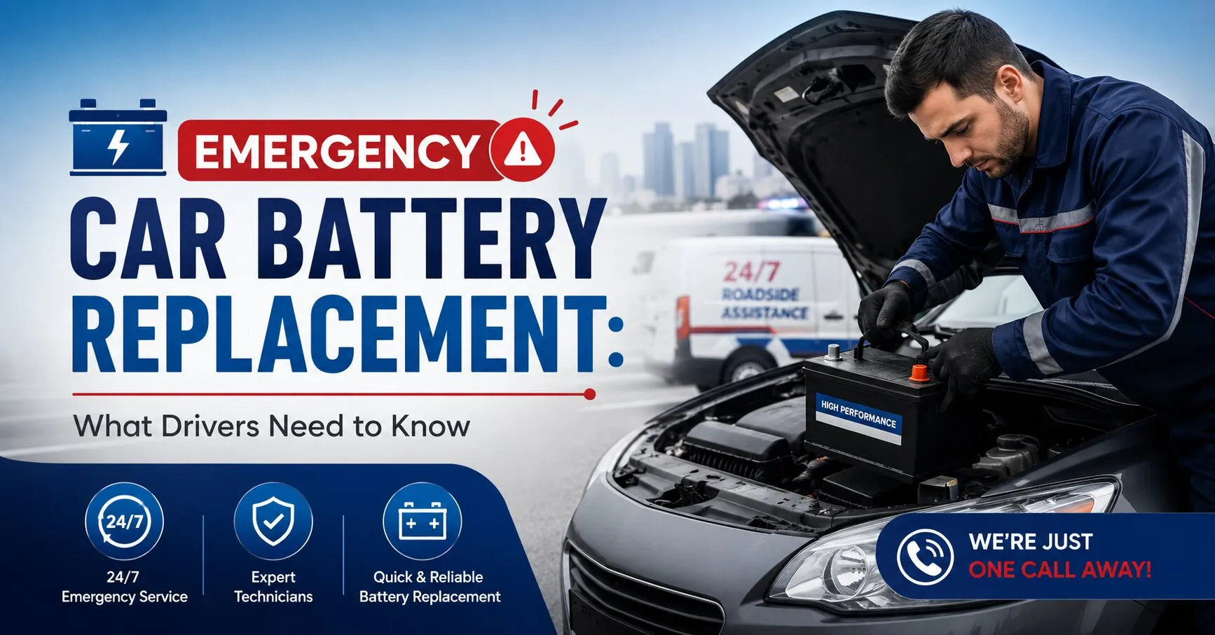 Emergency Car Battery Replacement: What Drivers Need to Know