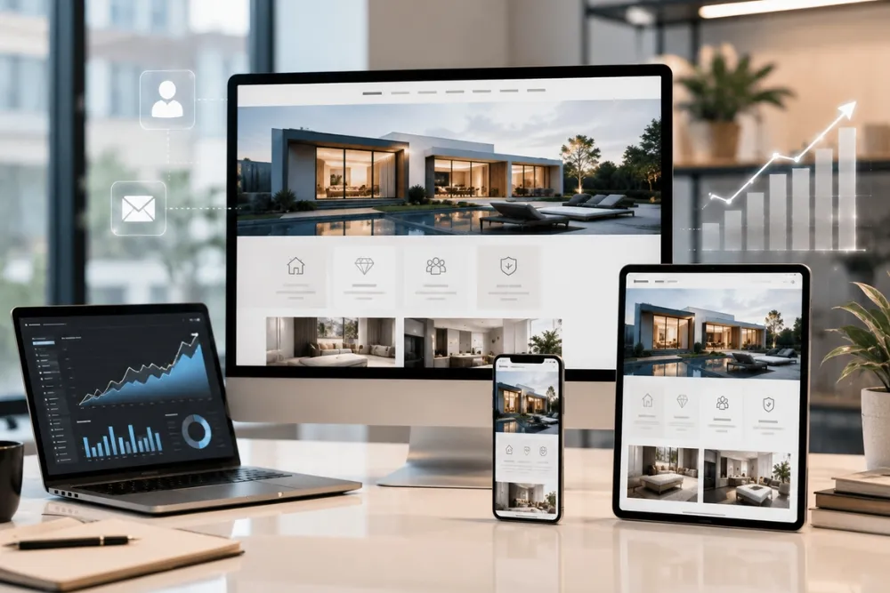 Premium website design business growth