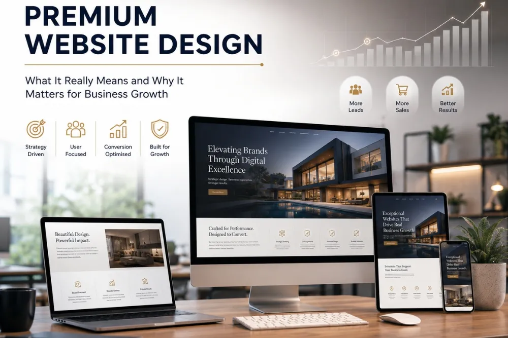 Premium Website Design: What It Really Means and Why It Matters for Business Growth