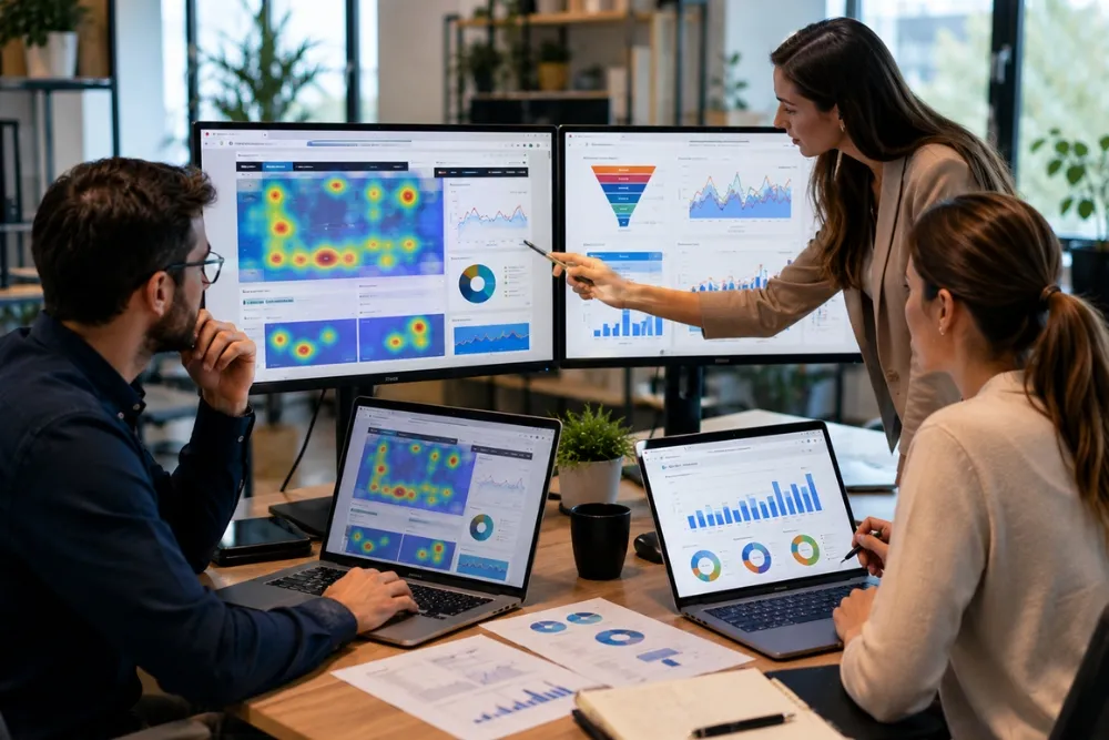 Website conversion optimisation ux design