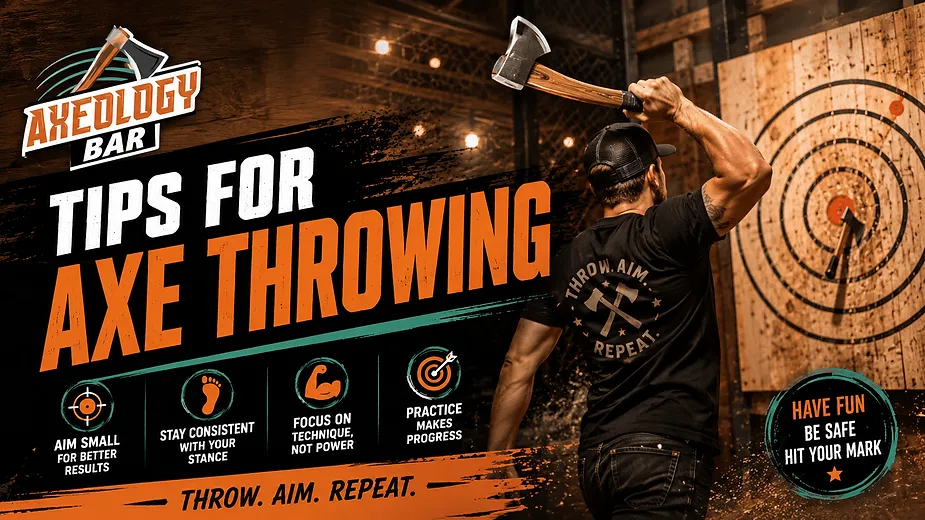 First-Time Axe Throwing? 8 Expert Tips to Make Every Throw Count