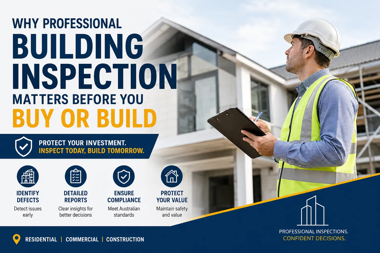 Why Professional Building Inspection Matters Before You Buy or Build