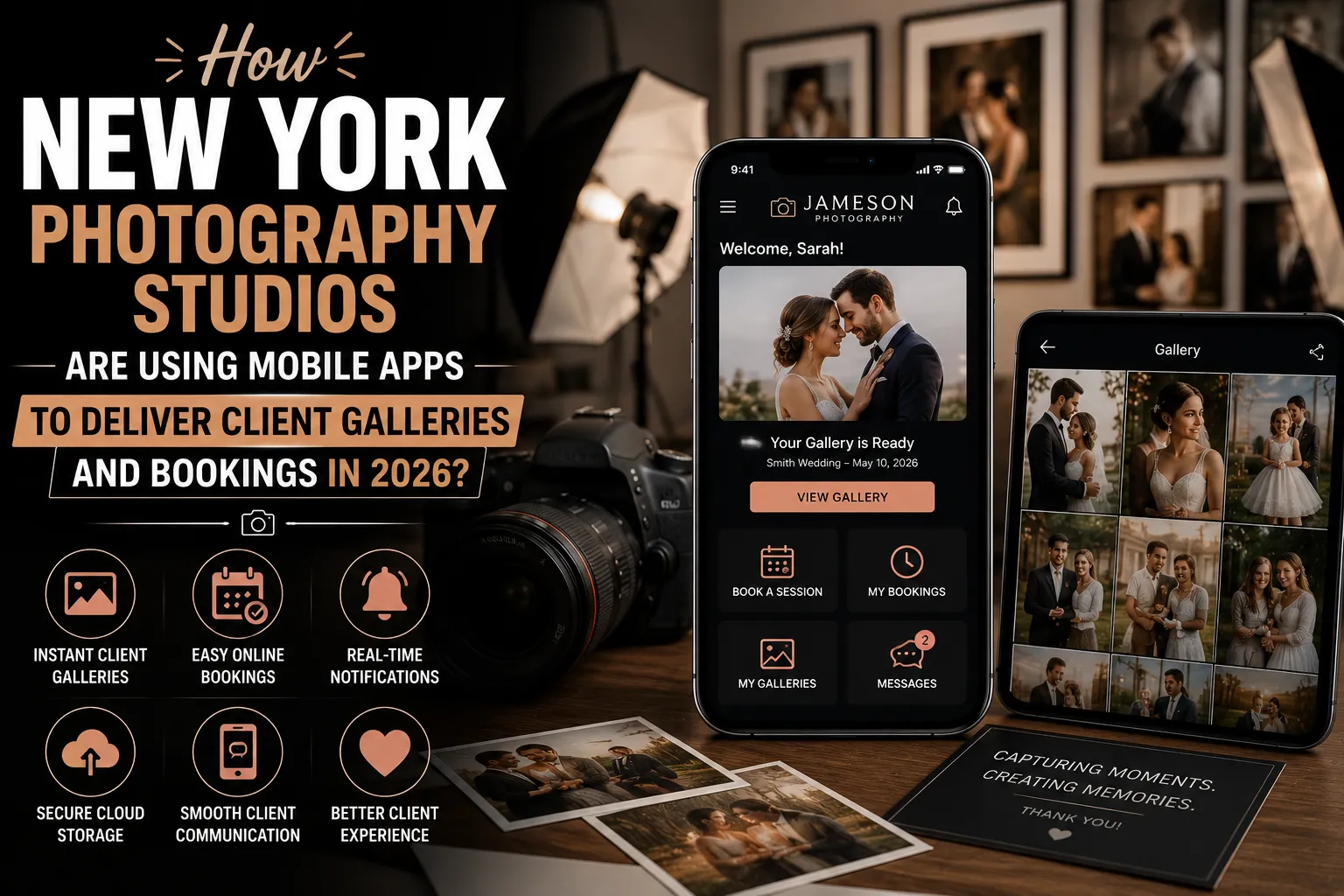 How New York Photography Studios Are Using Mobile Apps to Deliver Client Galleries and Bookings in 2026
