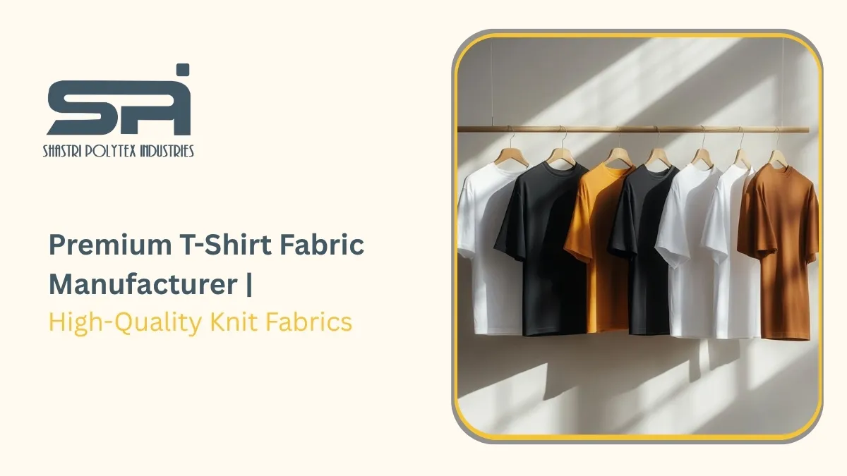 Premium T-Shirt Fabric Manufacturer |  High-Quality Knit Fabrics