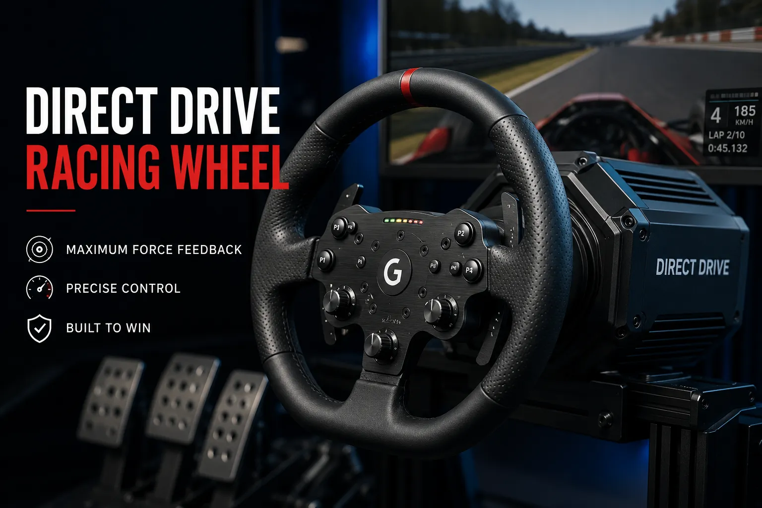 Direct Drive Racing Wheel: The Ultimate Upgrade for Serious Sim Racers
