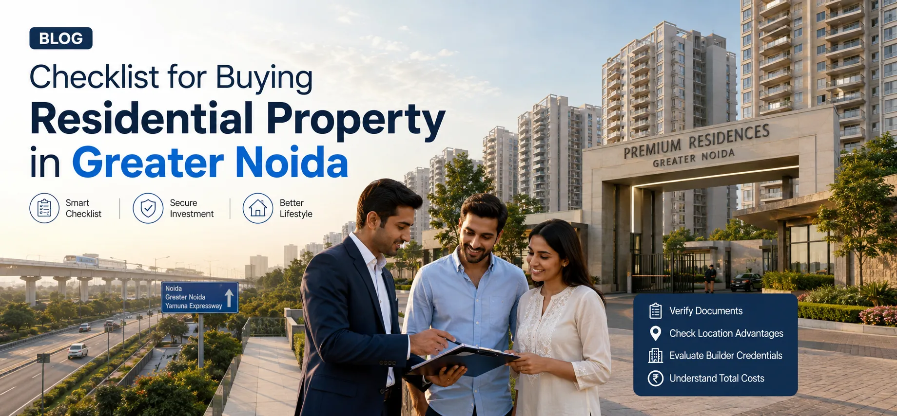 Checklist for Buying Residential Property in Greater Noida