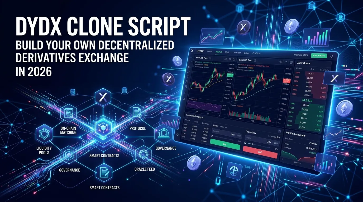 DYDX Clone Script: Build Your Own Decentralized Derivatives Exchange in 2026
