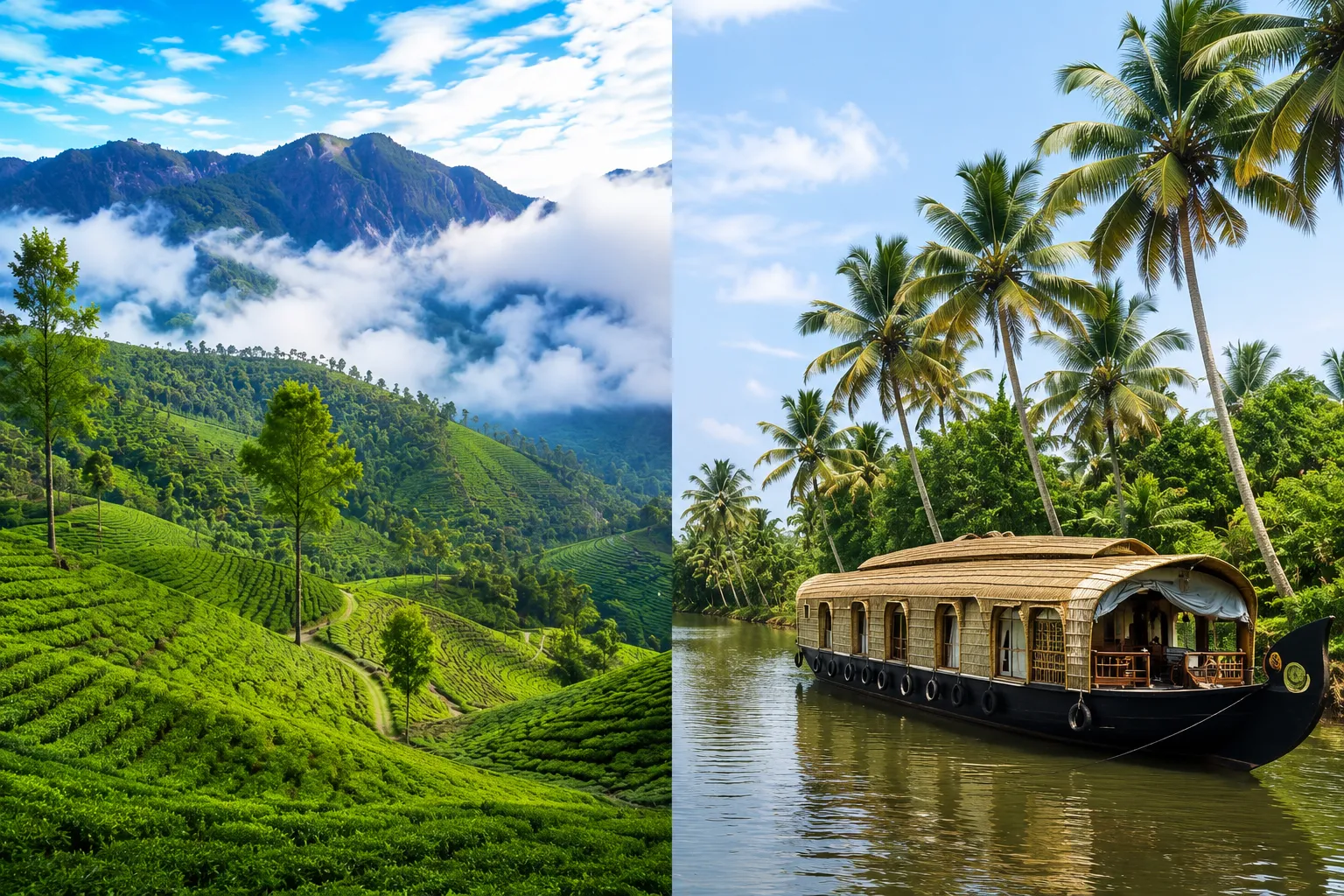 Why Munnar and Alleppey Remain Kerala's Most Loved Twin Destinations?