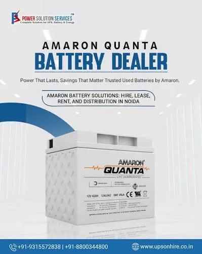 Affordable Amaron Quanta Battery on Lease in Surat | Power Solution Services