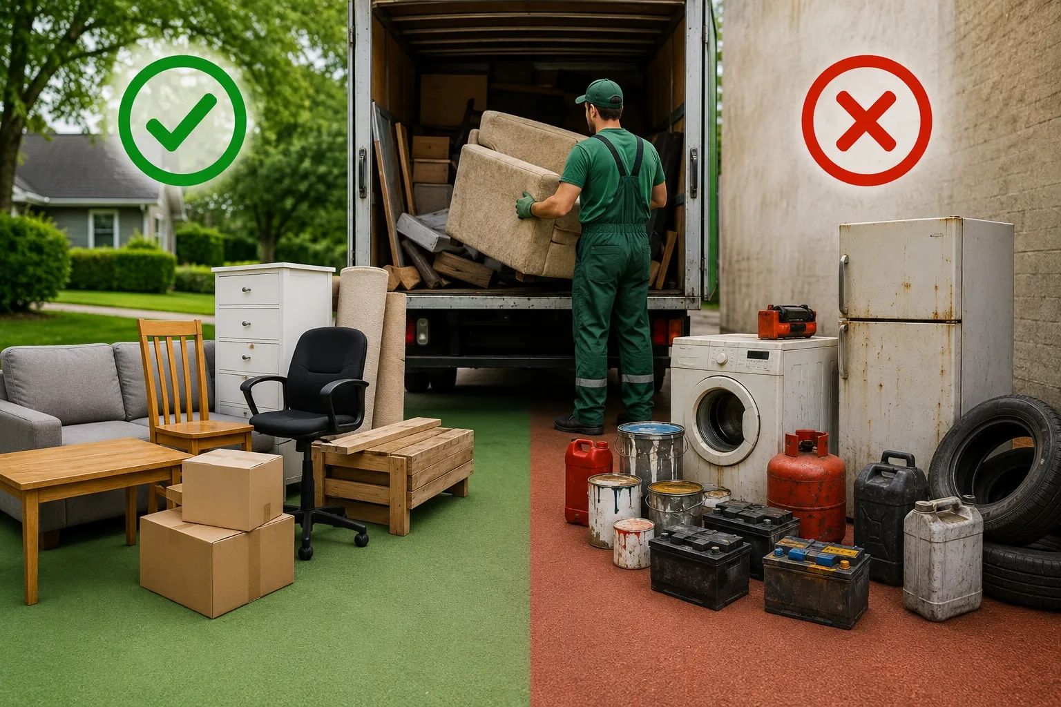 What Items Can and Cannot Be Removed by a Junk Removal Company?
