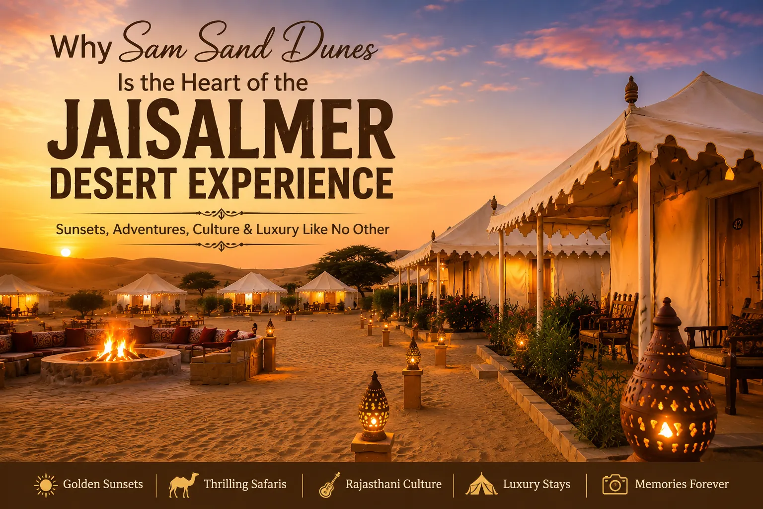 Why Families Are Choosing Luxury Desert Resorts in Jaisalmer