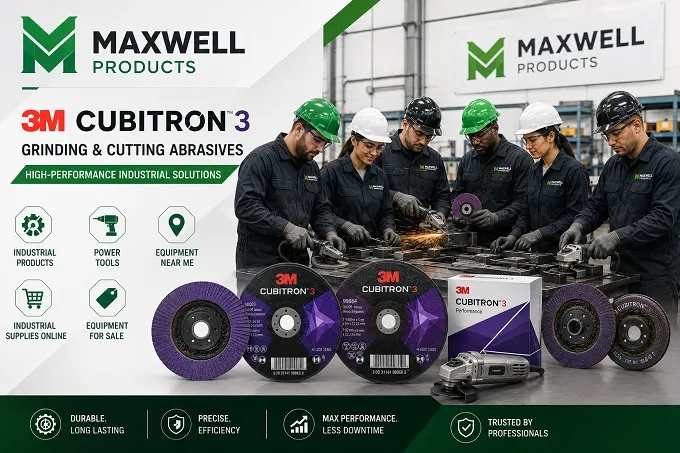 3M Cubitron 3 Grinding & Cutting Abrasives | High-Performance Industrial Solutions | Maxwell Products
