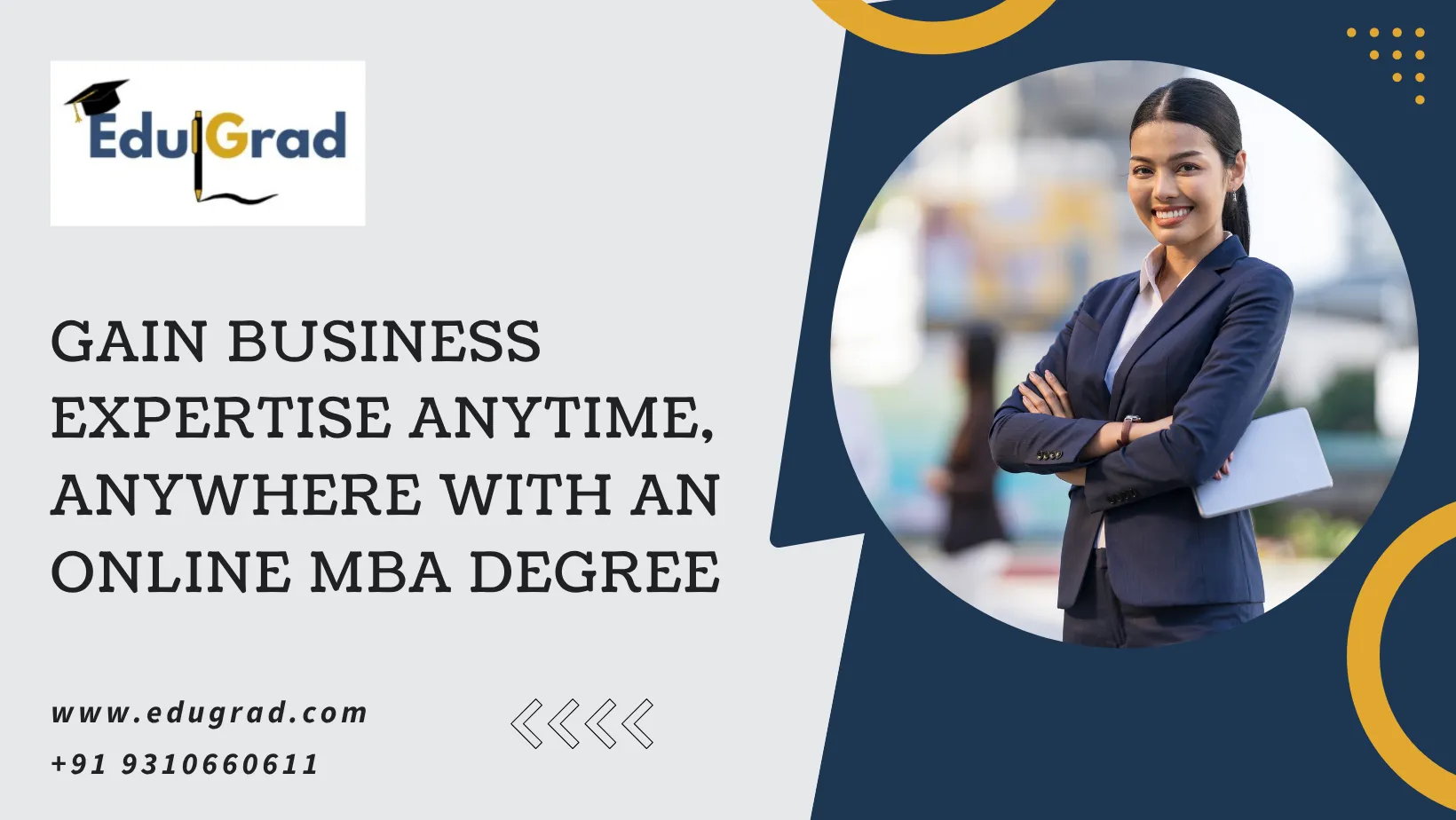 Gain Business Expertise Anytime, Anywhere with an Online MBA Degree