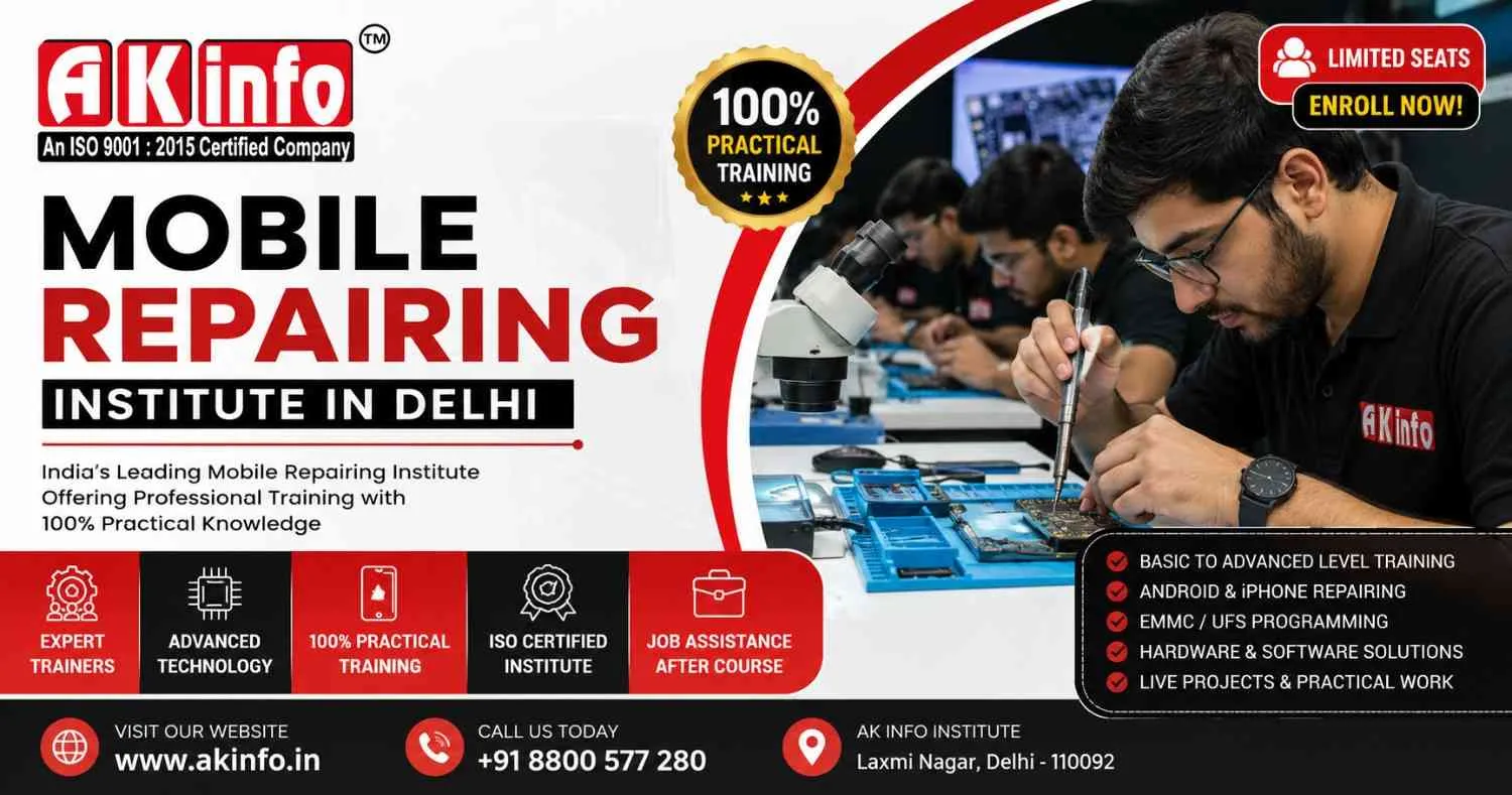 How to Compare Different Mobile Repairing Institute in Delhi