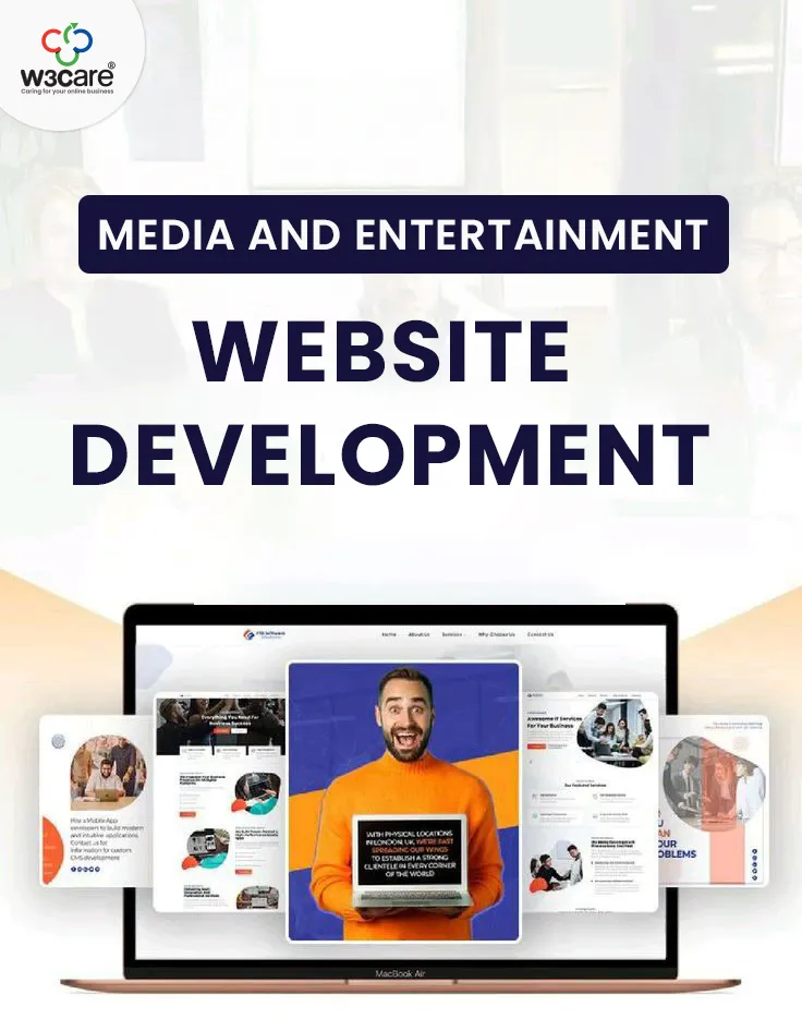 W3care Technologies Empowering Digital Success Through Craft CMS Development Service and Media & Entertainment Website Development