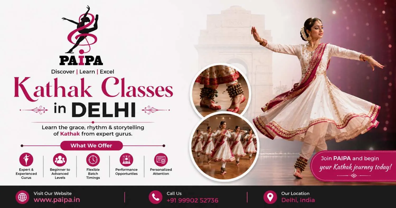 How Do Kathak Classes in Delhi Improve Dance Techniques Fast