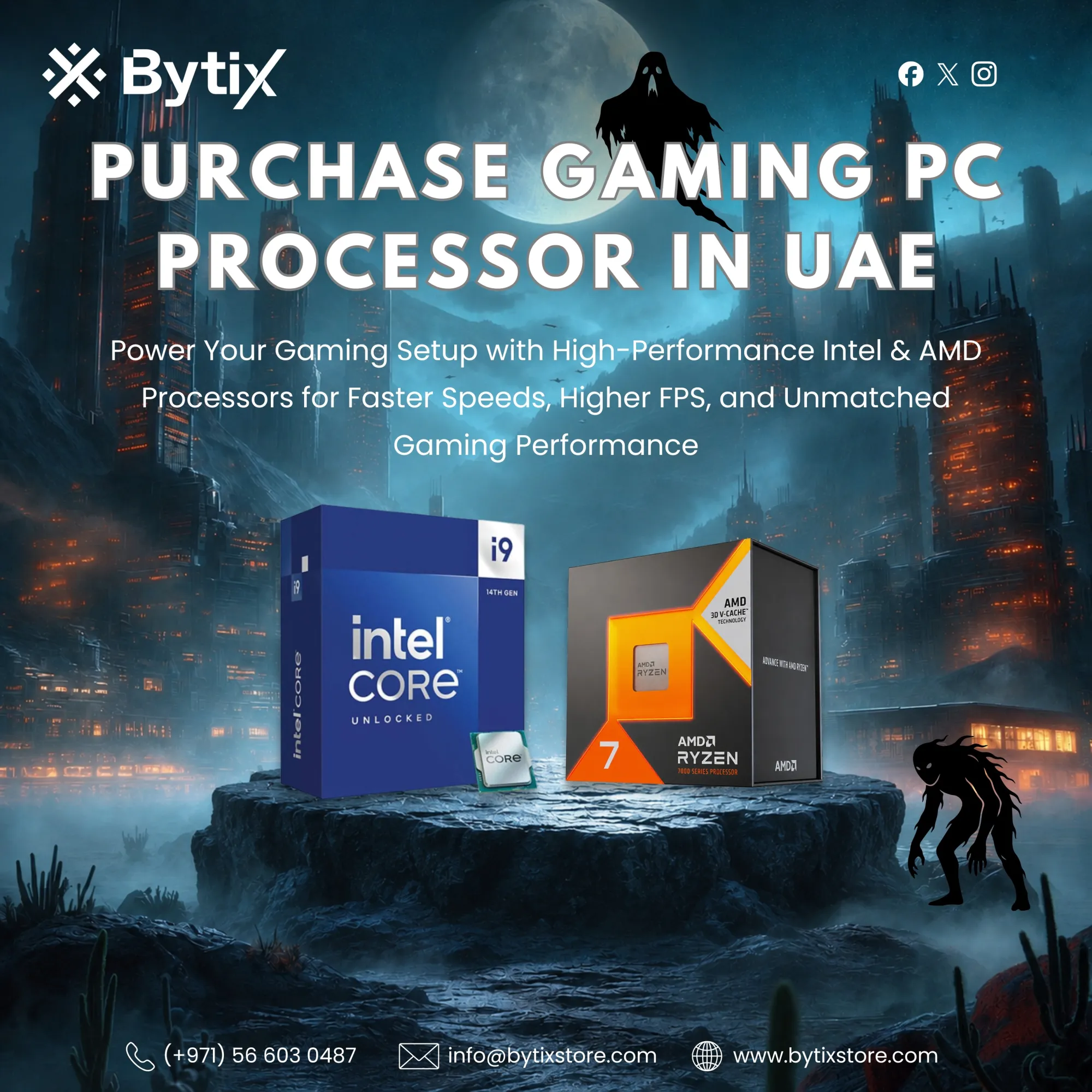 Purchase Gaming PC Processor in UAE | Complete Buying Guide