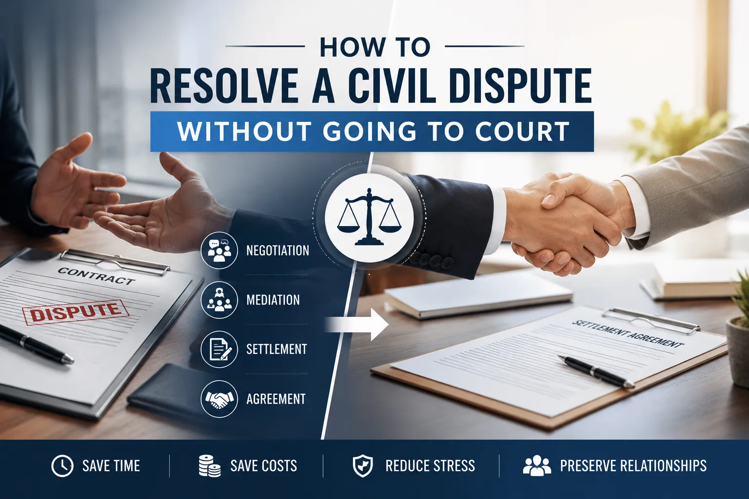 How to Resolve a Civil Dispute Without Going to Court: Practical Options in Ontario