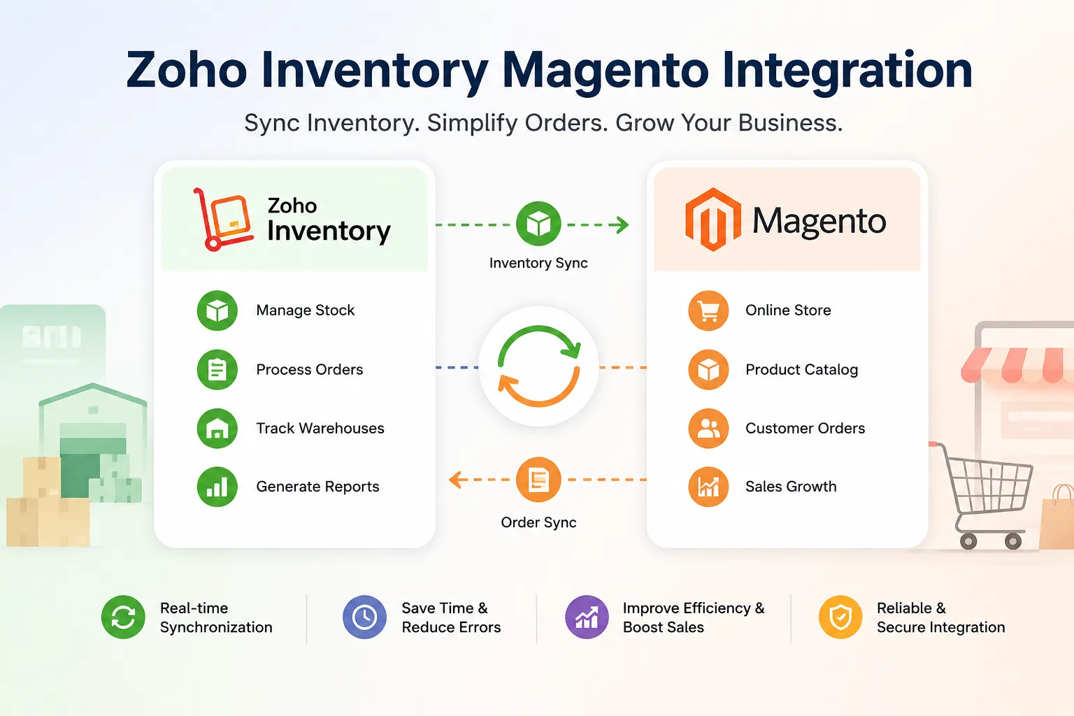 Can Zoho Inventory Sync Smoothly with Magento?