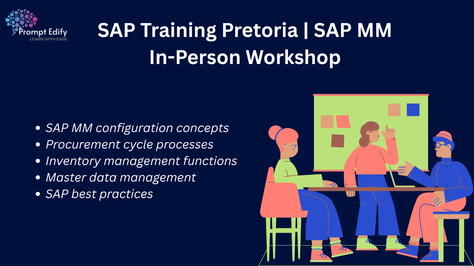 SAP Training Pretoria | SAP MM In-Person Workshop
