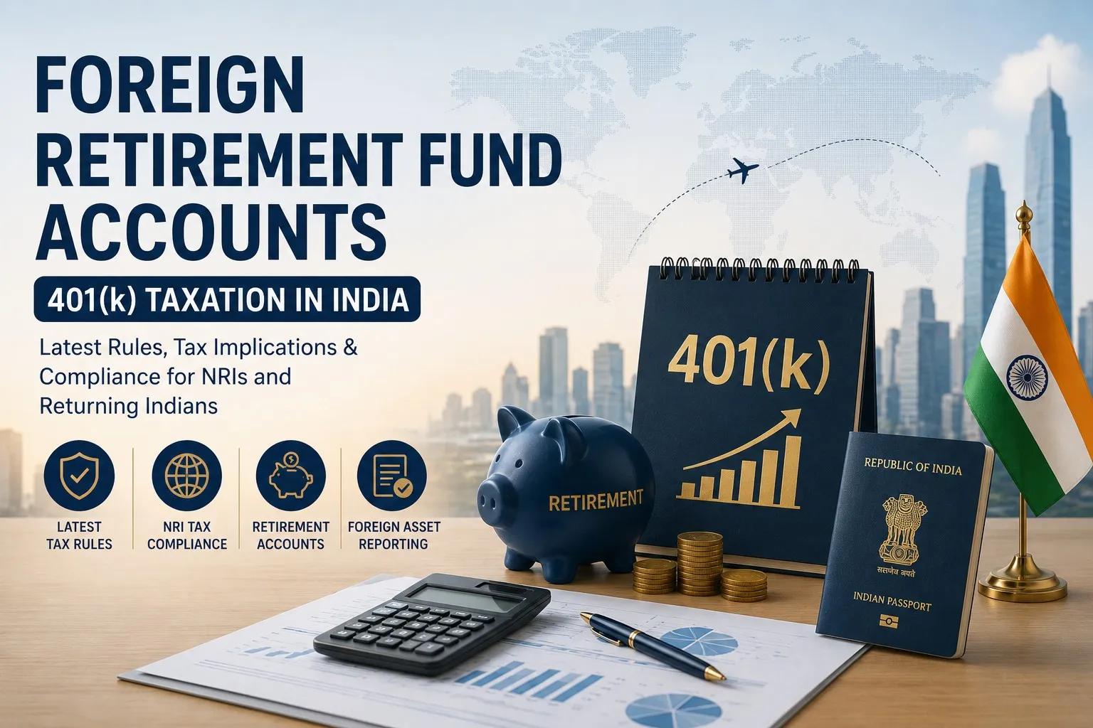 Foreign Retirement Fund Accounts and 401(k) Taxation in India: Latest Rules Every NRI Should Know