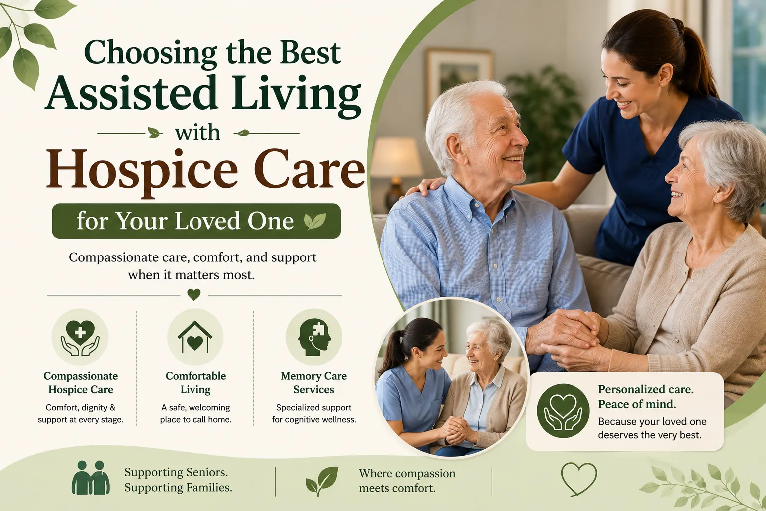 Choosing the Best Assisted Living with Hospice Care for Your Loved One