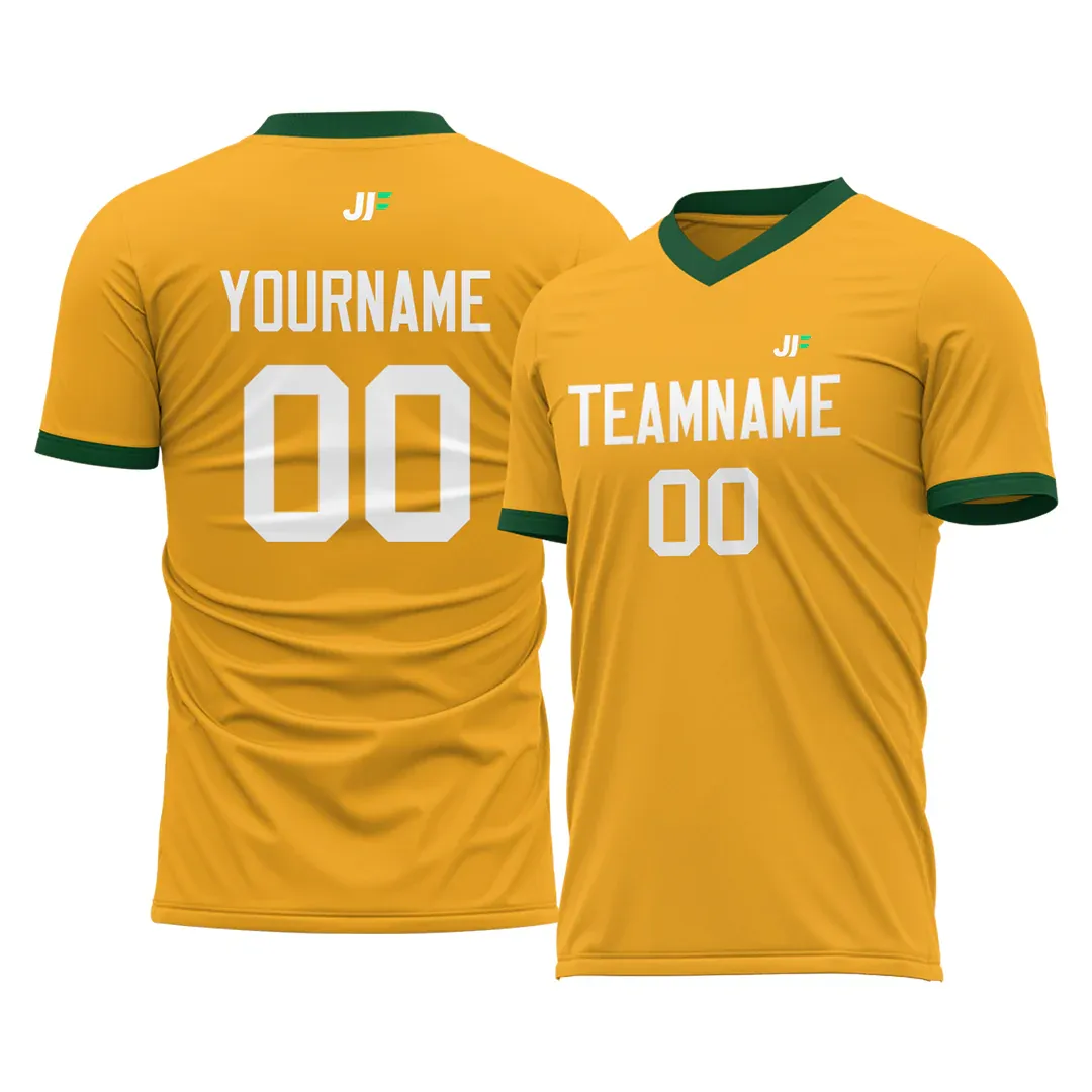 Golden Identity on the Pitch: The Rise of the Custom Gold Soccer Jersey