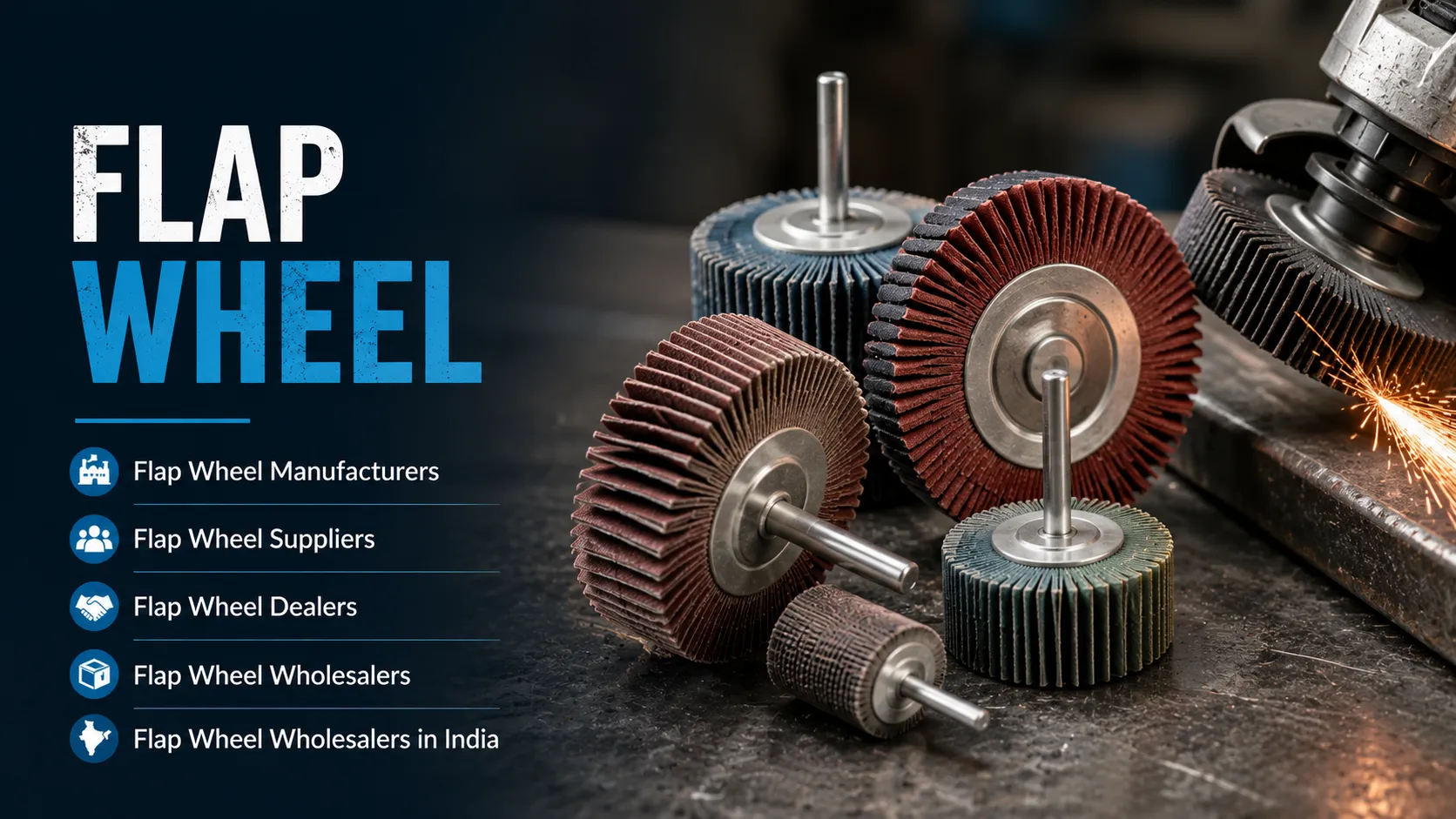 How Flap Wheel Manufacturers in India Ensure Quality Finishing