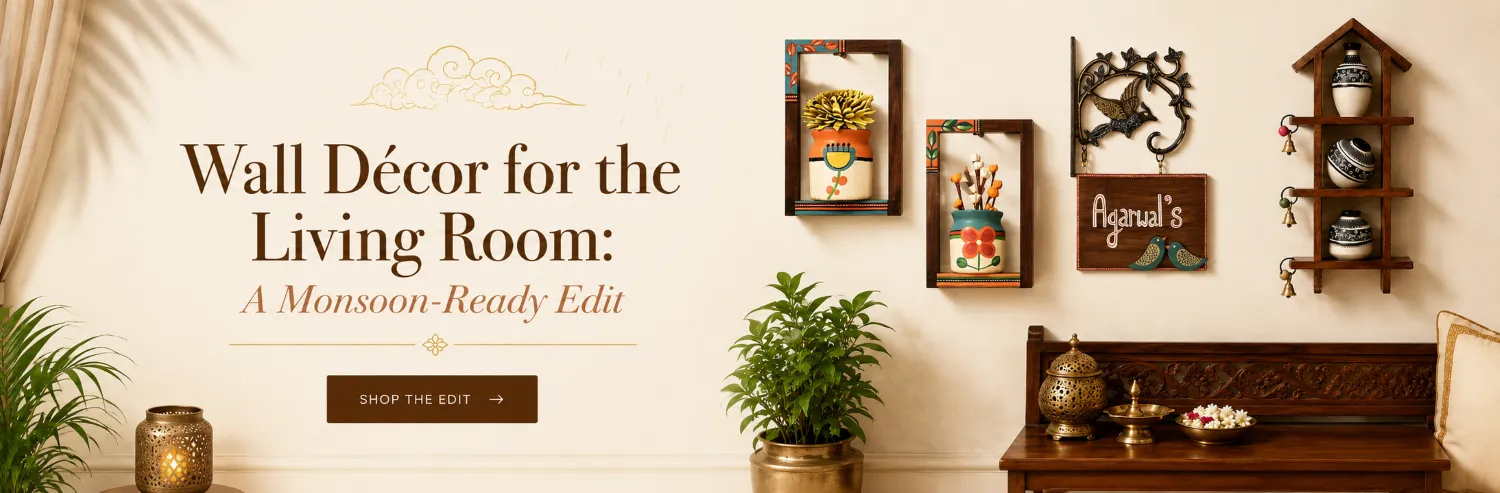 Wall Décor for the Living Room: A Monsoon-Ready Edit
