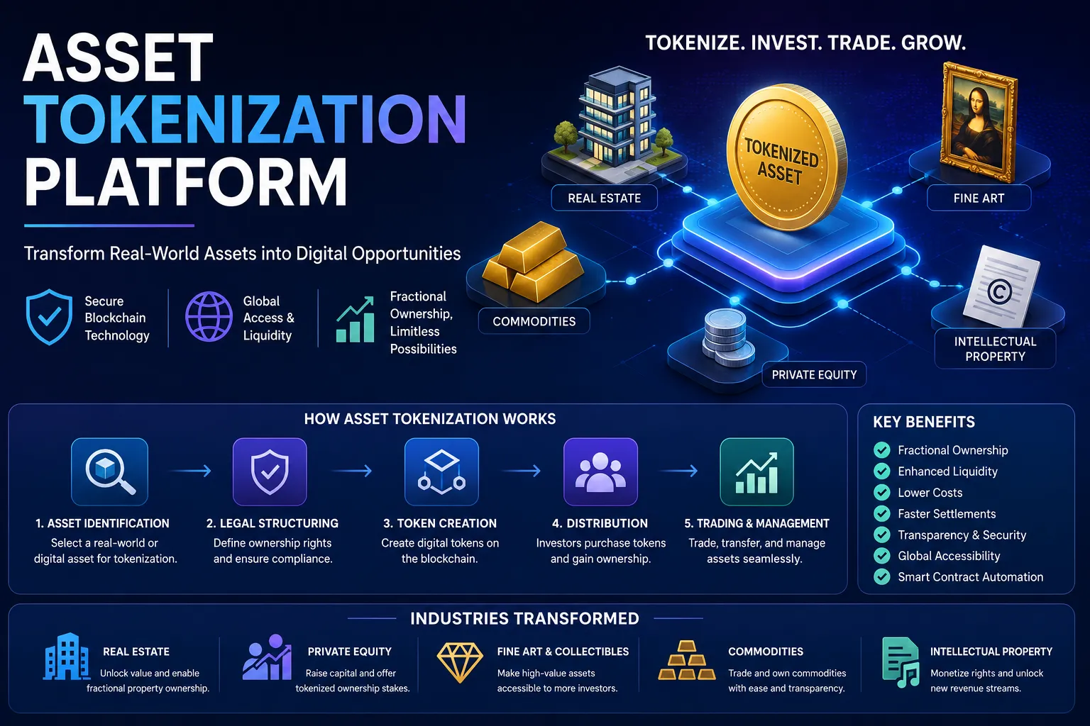 Asset Tokenization Platform: Transforming Real-World Assets into Digital Opportunities — WriteUpCafe