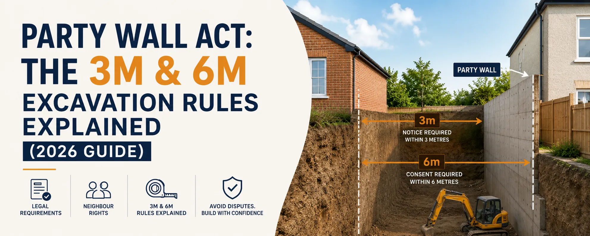 Party Wall Act Excavation Notices: Everything You Need to Know Before Digging Foundations
