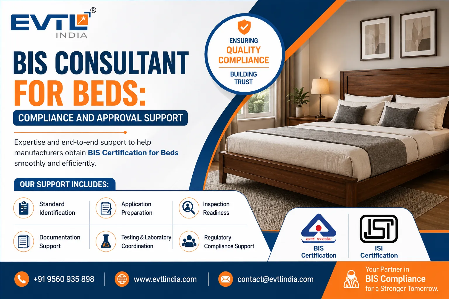 BIS Certification Consultant for Beds: Compliance and Approval Support