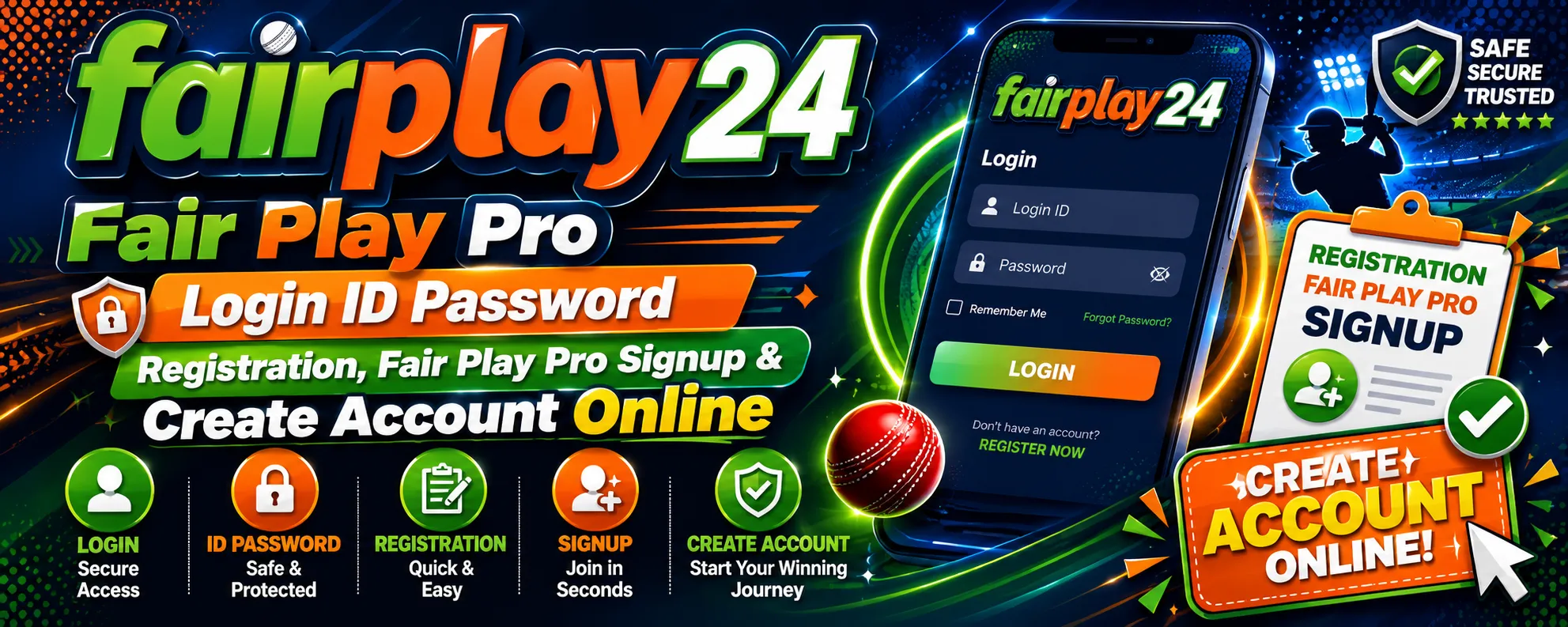 Fairplay24 – Fast Login & Easy Registration
