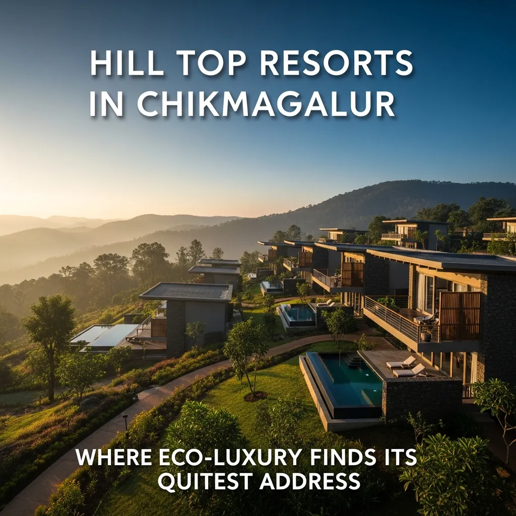 Hill Top Resorts in Chikmagalur: Where Eco-Luxury Finds Its Quietest Address