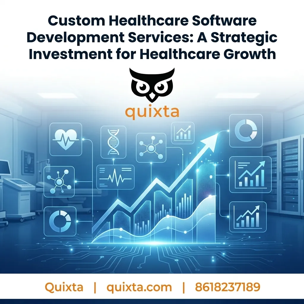 Custom Healthcare Software Development Services: A Strategic Investment for Healthcare Growth