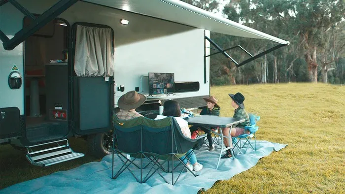 How Long Will a 12V TV Run on a Caravan Battery?