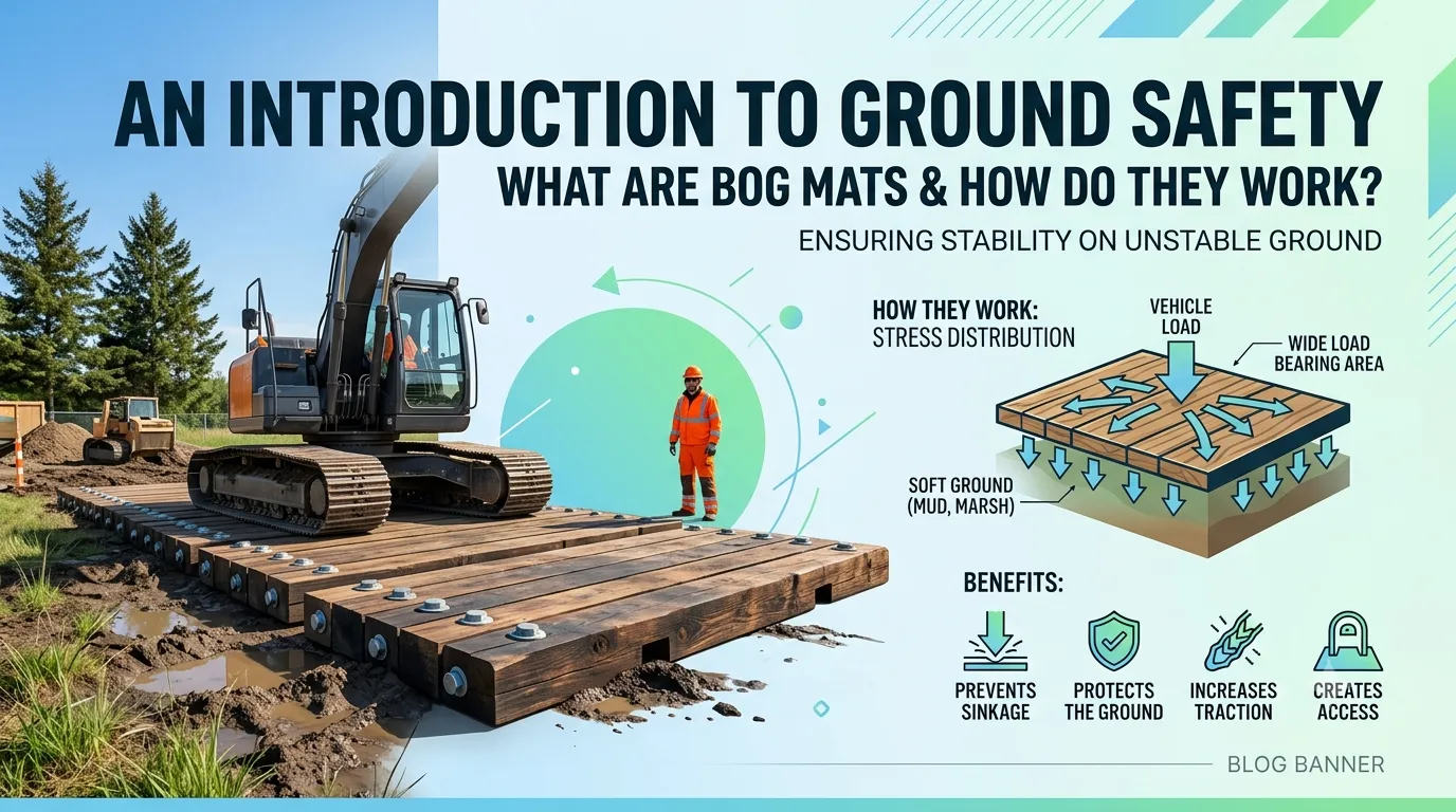 An Introduction to Ground Safety: What Are Bog Mats and How Do They Work?