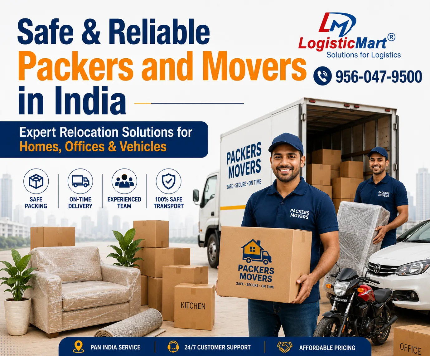 Professional Packers and Movers in India Explained – Learn How to Make Home Shifting Easy in India