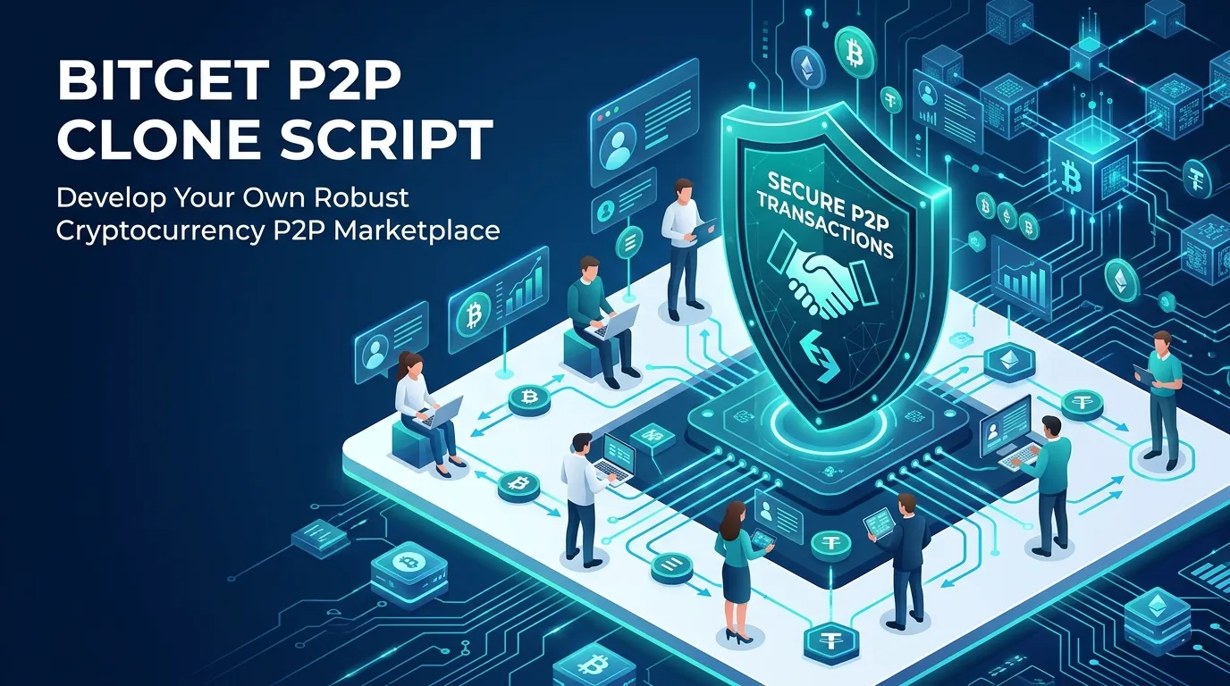 Bitget P2P Clone Script: A Complete Guide to Building a Secure Crypto Exchange