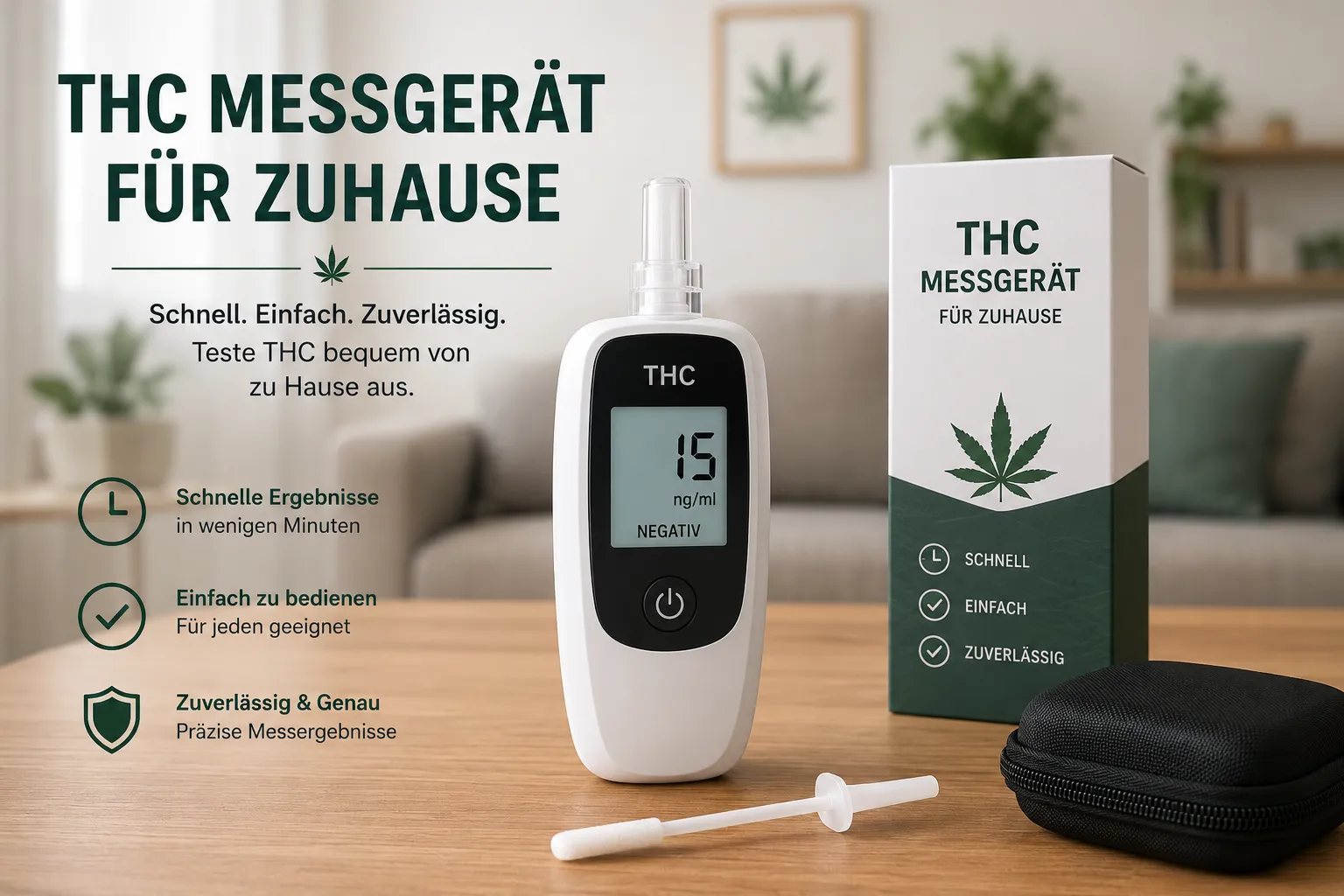 THC Messgerät für Zuhause: Die moderne Lösung zur präzisen Cannabis-Analyse: