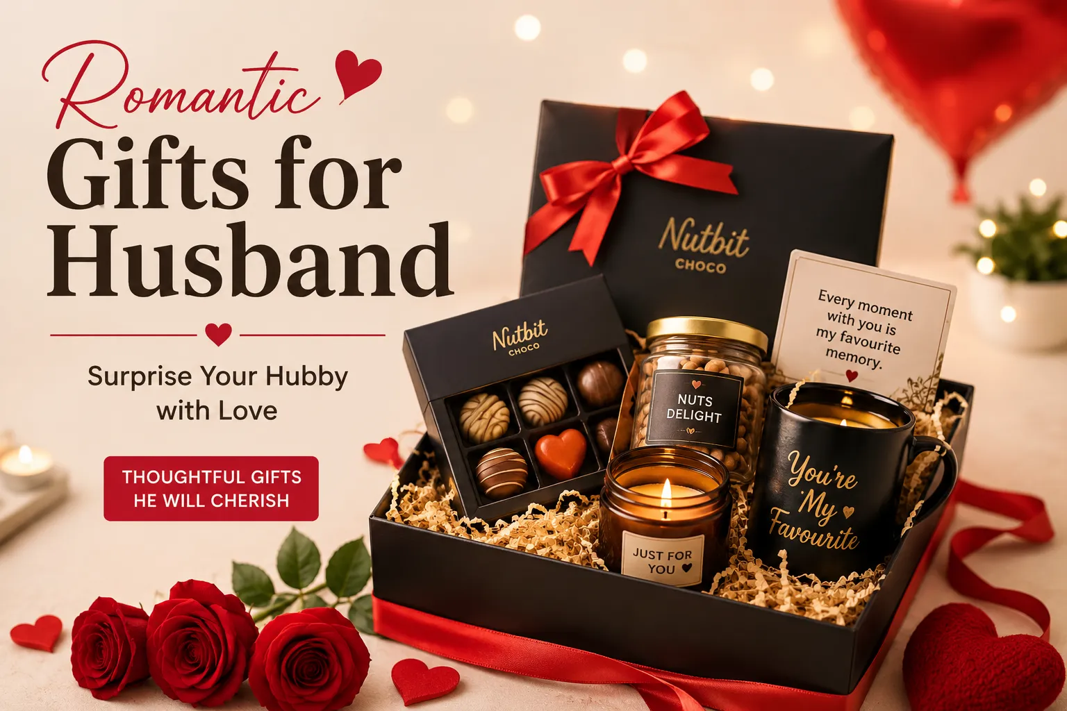 Romantic Gifts for Husband Online | Surprise Your Hubby with Love