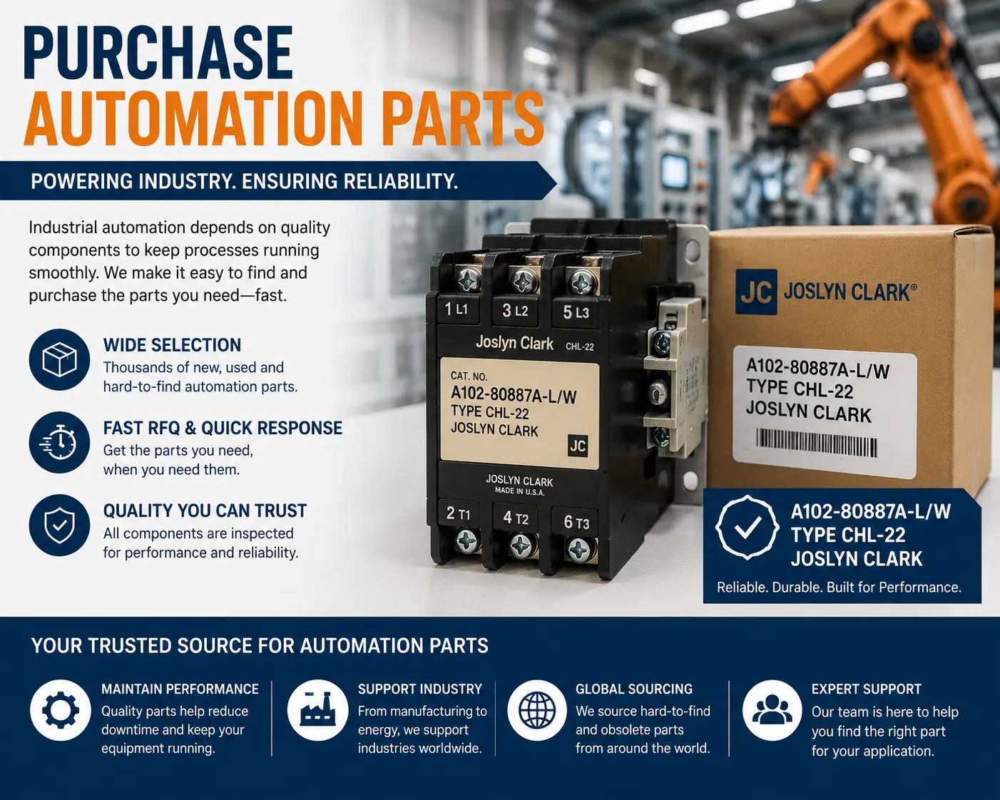 Purchase Automation Parts Efficiently for Reliable Industrial Operations