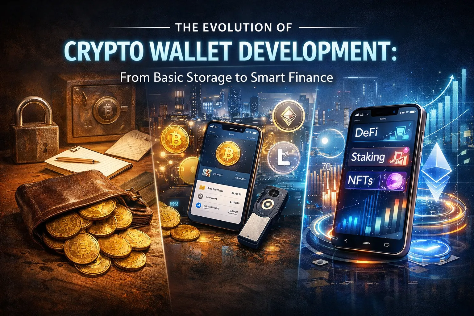 The Evolution of Crypto Wallet Development: From Basic Storage to Smart Finance
